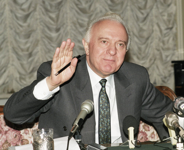 Председатель Госсовета Грузии Э. А. Шеварднадзе